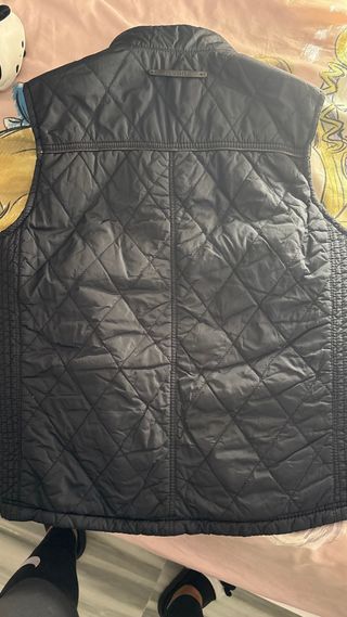 Chaleco acolchado sin mangas reversible