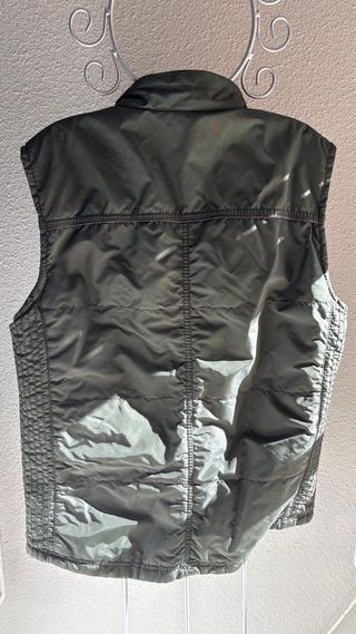 Chaleco acolchado sin mangas reversible