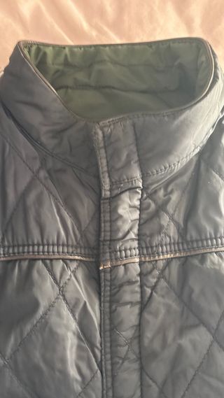 Chaleco acolchado sin mangas reversible