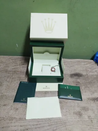 CAJA ROLEX ORIGINAL COMPLETA