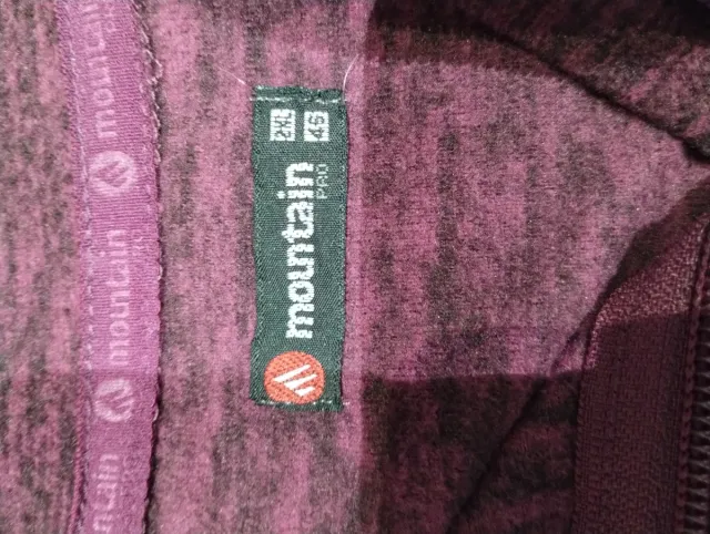 Forro Polar Morado Media Cremallera