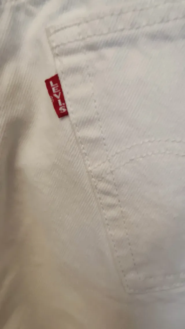 Levi's 501 premium Jeans Blancos talla 26