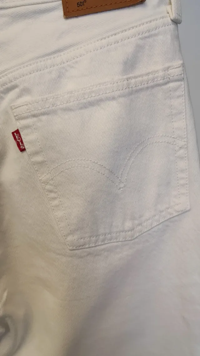 Levi's 501 premium Jeans Blancos talla 26