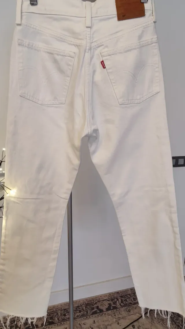 Levi's 501 premium Jeans Blancos talla 26
