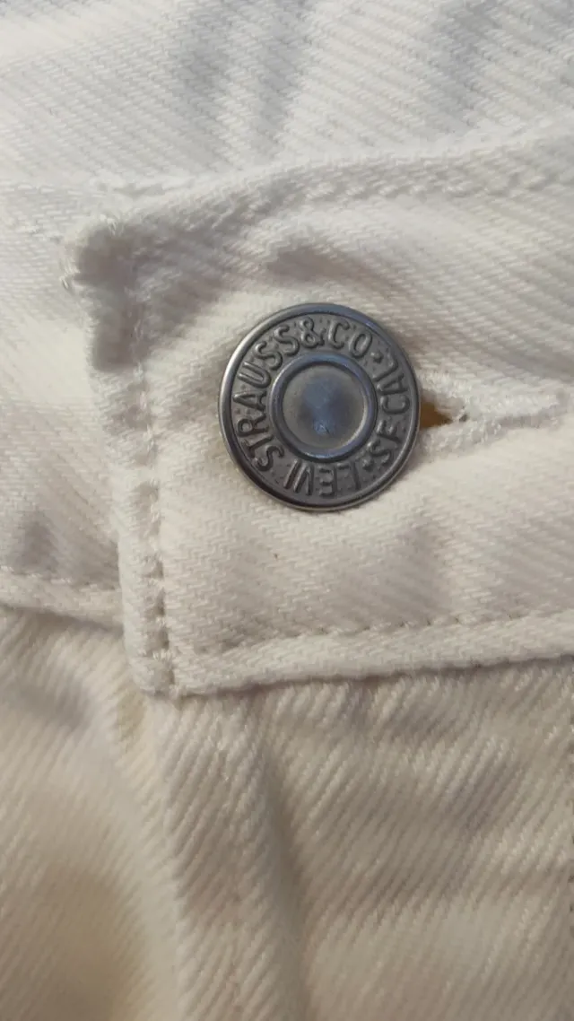 Levi's 501 premium Jeans Blancos talla 26