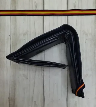 CARTERA MONEDERO PIEL CIERRE BANDERA + REGALO PULS