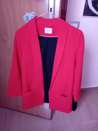 Blazer rosso donna