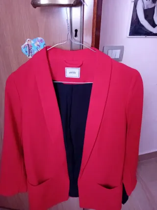 Blazer rosso donna