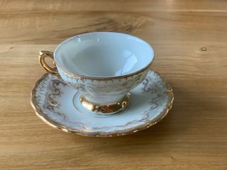 Tazzina porcellana tedesca anni '50