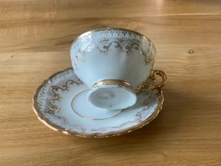Tazzina porcellana tedesca anni '50