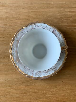 Tazzina porcellana tedesca anni '50