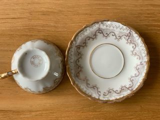 Tazzina porcellana tedesca anni '50