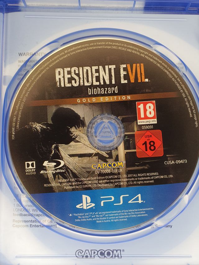Resident Evil 7 GOLD EDITION BIOHAZARD PS4 VR