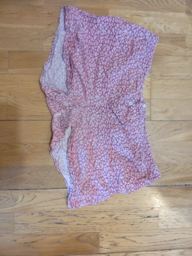 Pantalón corto pijama estampado