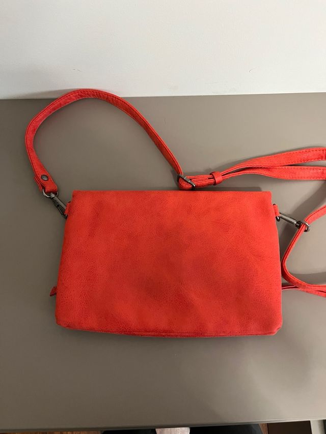 Bolso Fuchia Rojo Mujer
