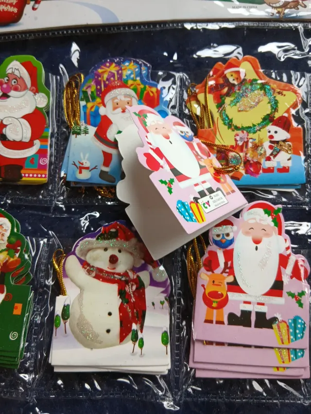 45 Tarjetas Navideñas Papá Noel