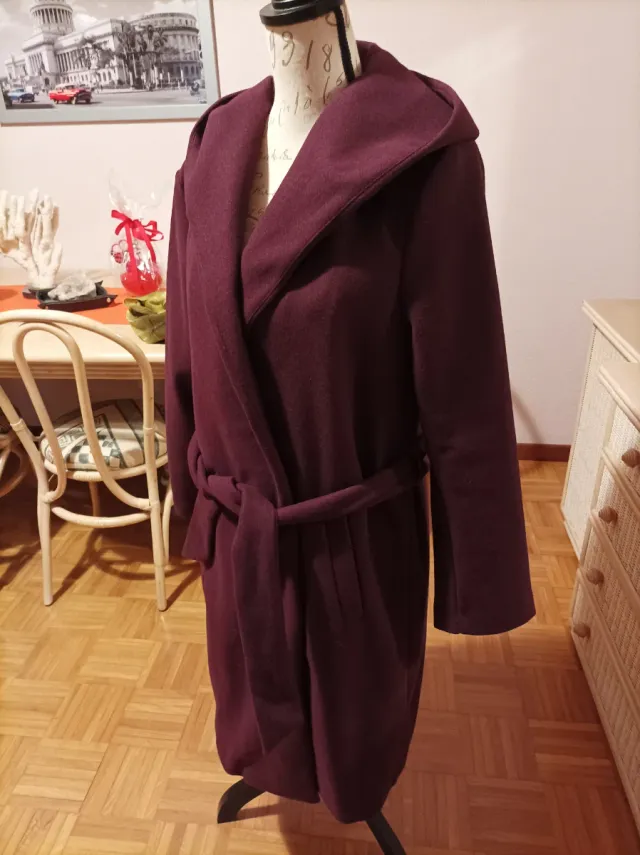 Abrigo paño Soft Zara T.L