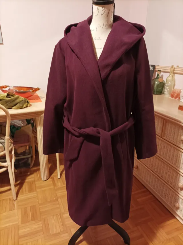 Abrigo paño Soft Zara T.L