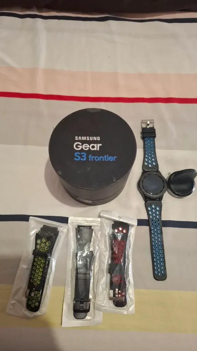 Samsung Gear S3 Frontier Caja y Correas