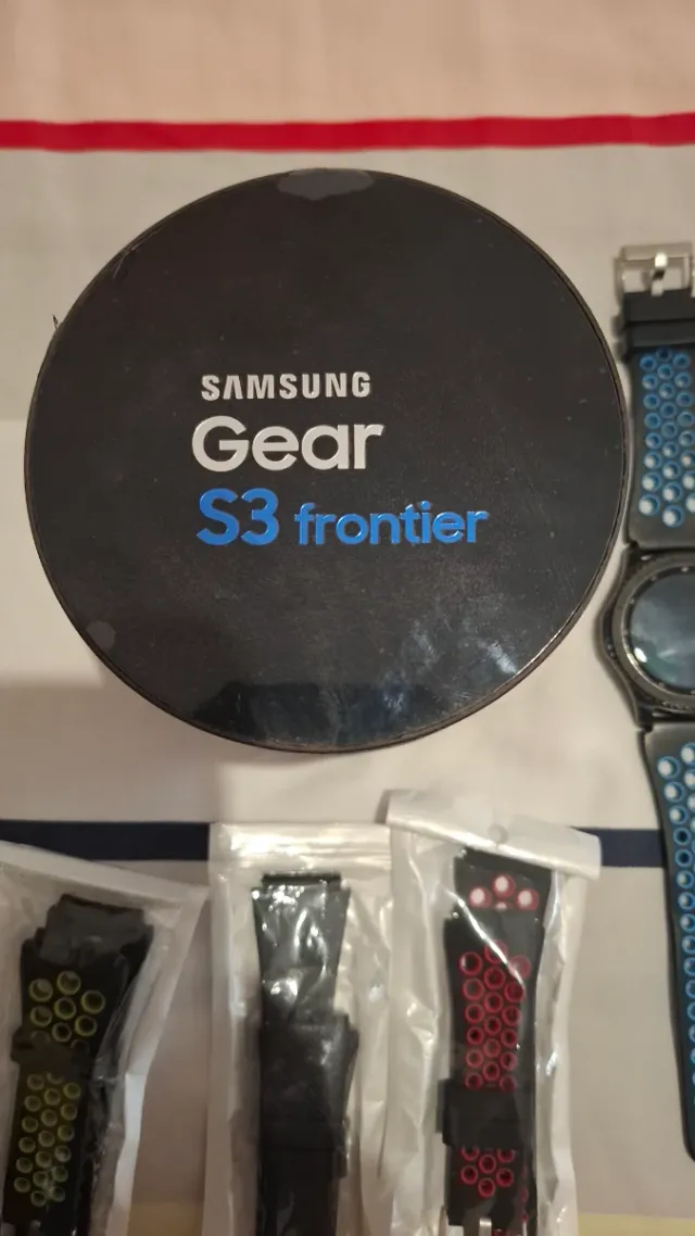 Samsung Gear S3 Frontier Caja y Correas