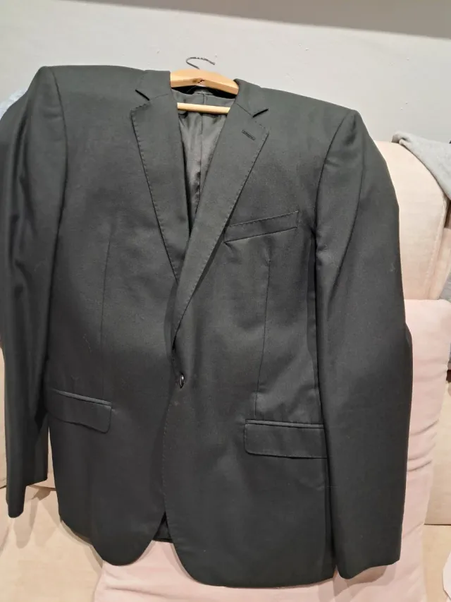 Americana Calvin Klein Negra Hombre