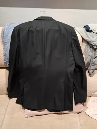 Americana Calvin Klein Negra Hombre