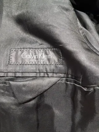 Americana Calvin Klein Negra Hombre