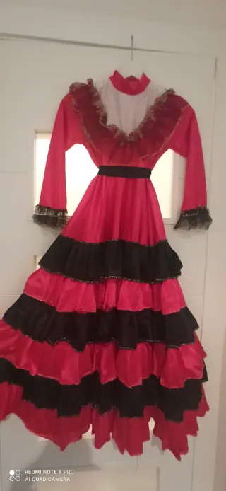 Vestido señorita(disfraz)