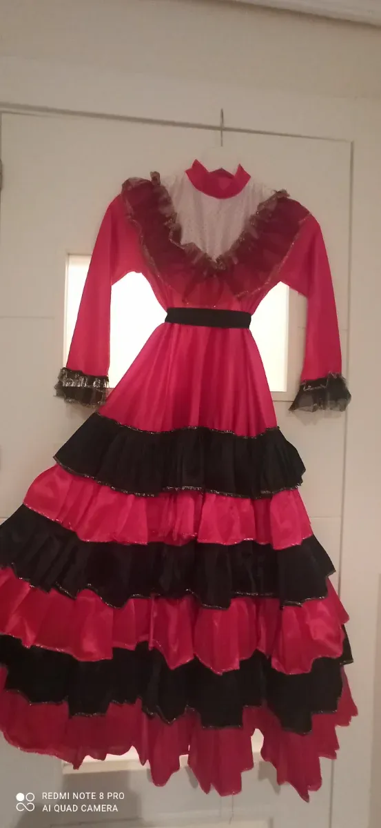 Vestido señorita(disfraz)