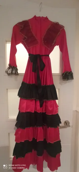 Vestido señorita(disfraz)