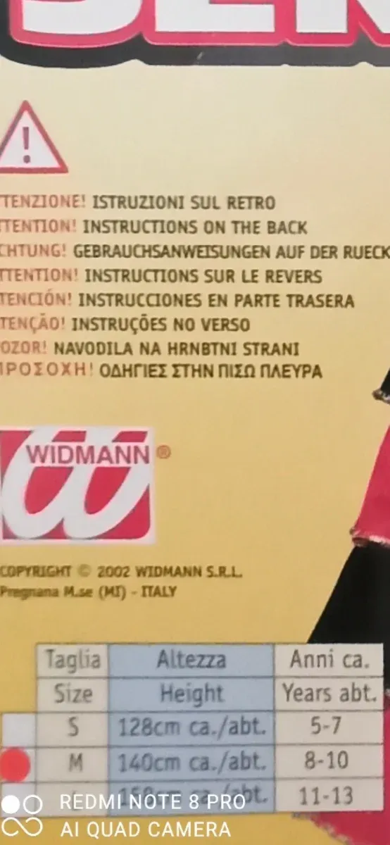 Vestido señorita(disfraz)