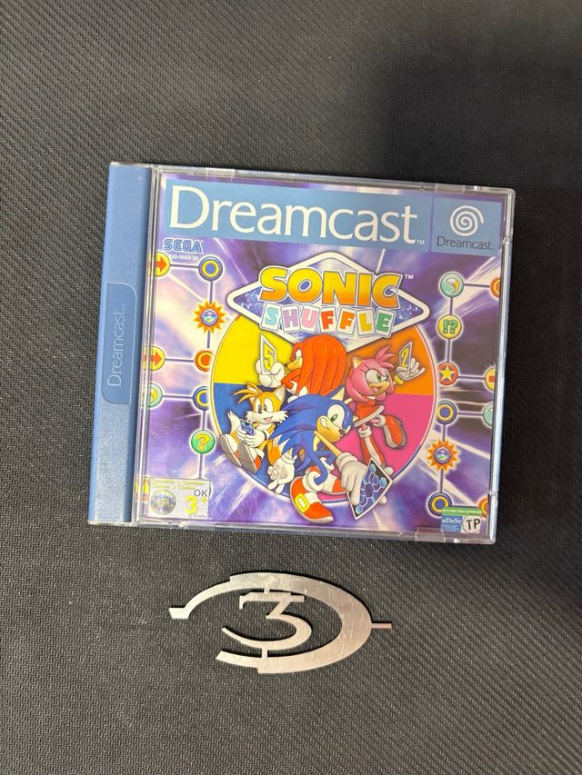 Sonic Shuffle+sega bass fishing Dreamcast