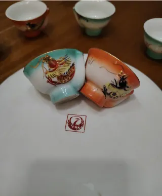 Set da tè in ceramica