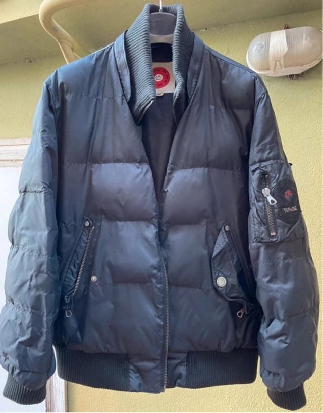 Piumino Bomber Caldo Imbottito Nero