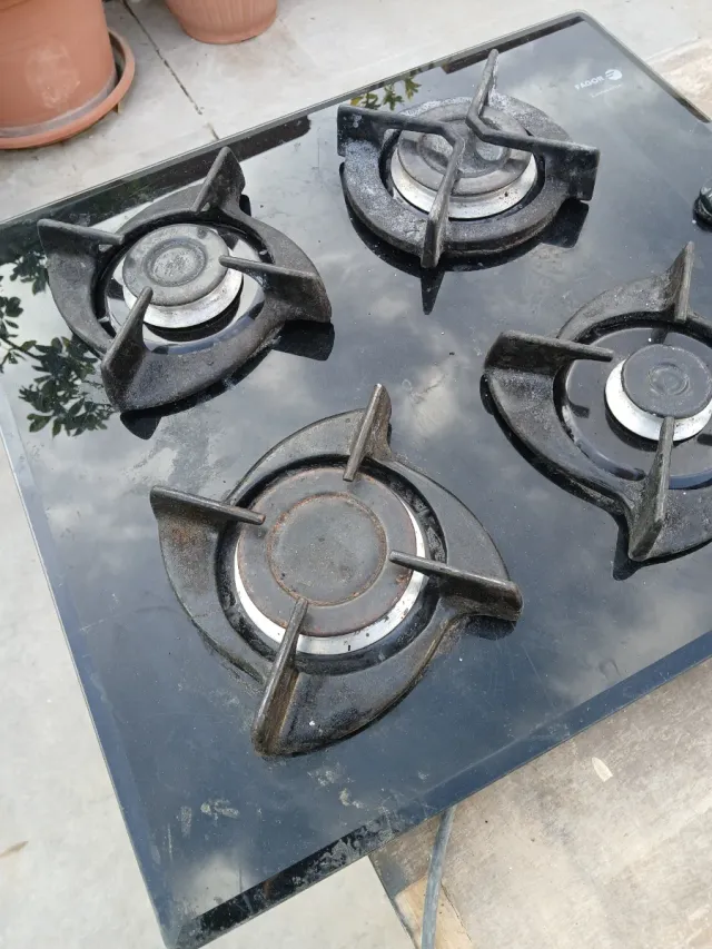 Encimera de gas Fagor 4 fuegos