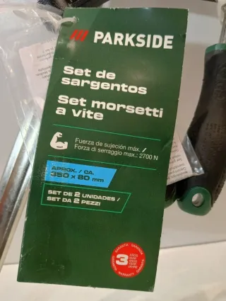 2 Sargentos PARKSIDE 2700 Nm