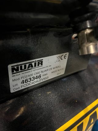 Calderín Compresor Nuair 50 Litros