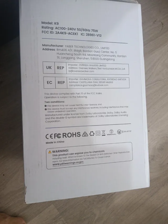 Proyector Video Wimius K9