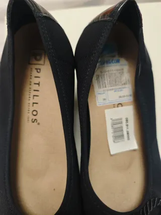 Zapatos Pitillos negros talla 38