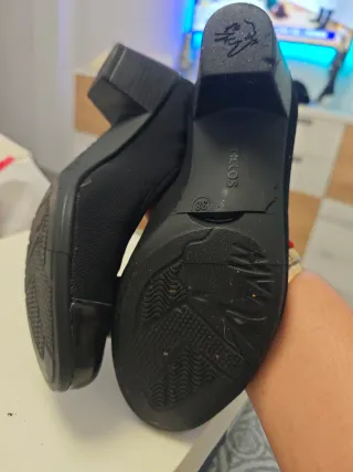 Zapatos Pitillos negros talla 38