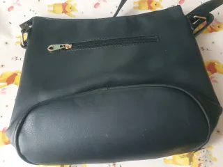 Bolso bandolera azul 28x24cm