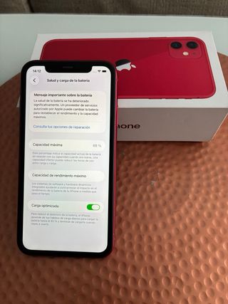 iPhone 11 Rojo 64GB
