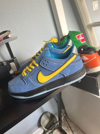 Nike SB Dunk Low Azul y Amarillo