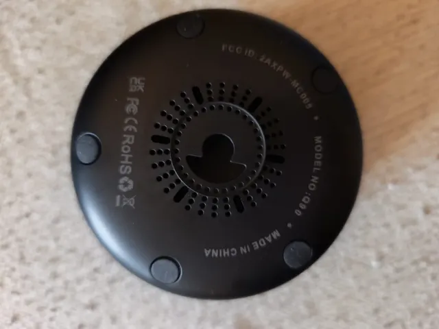 Altavoz Ducha Impermeable Negro/Azul