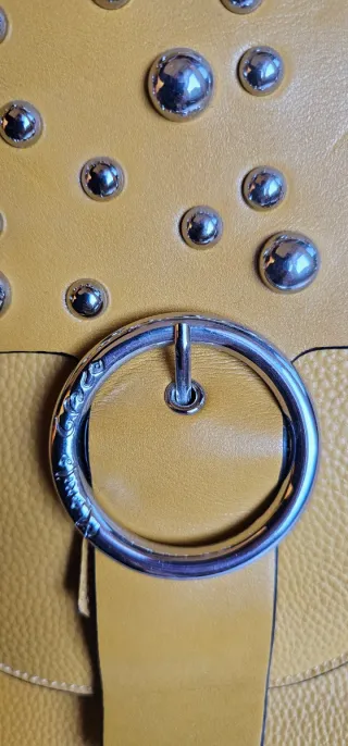 Borsa Manila Grace Maida finta pelle borchie