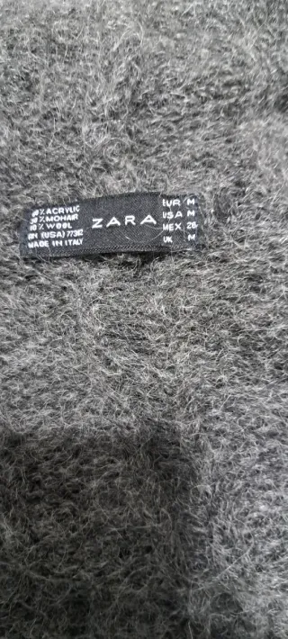 Cardigan Zara Gris