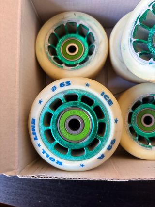 Ruedas patines Roll Line ICE 63mm 92A