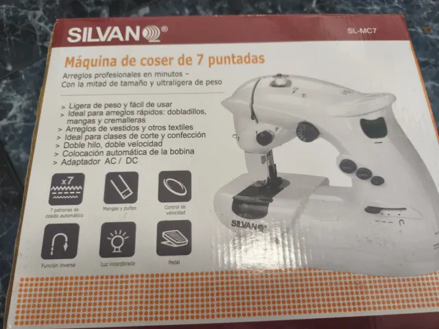 Máquina de coser Silvan SL-MC7 7 puntadas