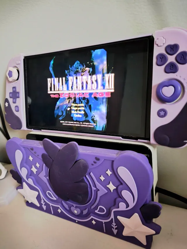 Nintendo Switch OLED Morado/Blanco
