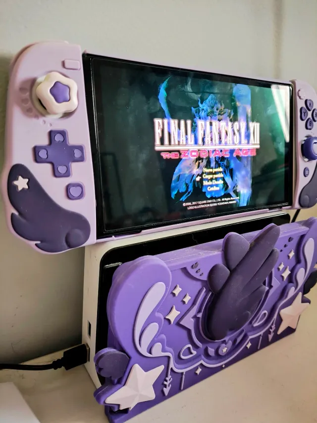 Nintendo Switch OLED Morado/Blanco